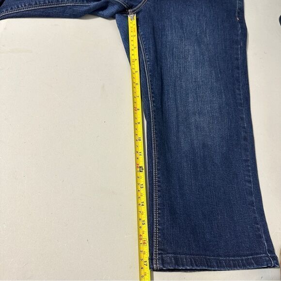 White House Black Market Jeans Crop Blanc Women's Size 10 - Picture 9 of 9